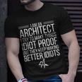 Ich Bin Ein Architekt Architekturarchitekten V2 T-Shirt Geschenke für Ihn