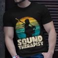 Ich Bin Ein Klangtherapeut Ich Spiele Dudelsack T-Shirt Geschenke für Ihn