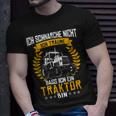 Ich Schnarche Nicht Ich Träume Dass Ich Ein Traktor Bin T-Shirt Geschenke für Ihn