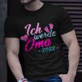 Ich Werde Oma 2022 Schwangerschaft Verkünden T-Shirt Geschenke für Ihn