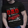 Im A Dad And Electrician Nothing Scares Me Father Day Gifts Unisex T-Shirt Gifts for Him