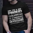 Im A Proud Girlfriend Of An Awesome Mechanic Unisex T-Shirt Gifts for Him