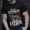 Im A Veteran Like My Father Before Me Gift For Proud Dad Son Unisex T-Shirt Gifts for Him