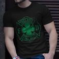 Irish Fire Fighter Maltese Cross Ireland Department T-Shirt Gifts for Him