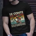 Italienischer Spruch T-Shirt, Humorvolles Cartoon-Figur Tee Geschenke für Ihn