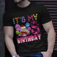 Its My 5Th Birthday Candy Candyland Birthday Girl 5 Year Old T-Shirt Gifts for Him