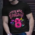 Its My 8Th Birthday Doughnut Happy 8 Years Old Girl Kids T-Shirt Gifts for Him