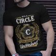Its A Circle Thing You Wouldnt Understand Shirt Circle Family Crest Coat Of Arm Unisex T-Shirt Gifts for Him