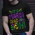 Its Mardi Gras Yall Mardi Gras Party Mask Costume V3 T-shirt Gifts for Him