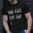 Its My 21St Birthdy Tally Marks 21St Birthday Tshirt Unisex T-Shirt Gifts for Him