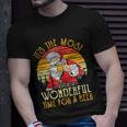 Its The Most Wonderful Time For A Beer Christmas Men Xmas Tshirt Unisex T-Shirt Gifts for Him