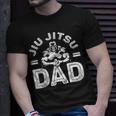 Mens Jiu Jitsu Dad For Men Martial Arts Brazilian Jiujitsu T-Shirt Gifts for Him