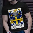 Johnson Family Crest - Coat Of Arms Unisex T-Shirt Gifts for Him