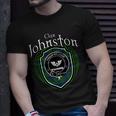 Johnston Clan Crest | Scottish Clan Johnston Family Badge Unisex T-Shirt Gifts for Him