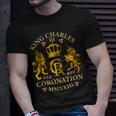 King Charles Iii British Monarch Royal Coronation May 2023 Unisex T-Shirt Gifts for Him