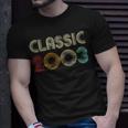 Klassisch 2003 Vintage 20 Geburtstag Geschenk Classic T-Shirt Geschenke für Ihn