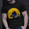 Klassisches Retro- „Kopfloser Reiter“ Sleepy Holloween Moon T-Shirt Geschenke für Ihn