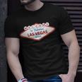 Las Vegas Sign - Nevada - Aesthetic Design - Classic Unisex T-Shirt Gifts for Him