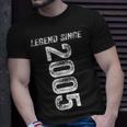 Legend Since 2005 Geburtstag Geschenke Legendär Seit 2005 T-Shirt Geschenke für Ihn