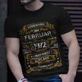 Legendär Seit Februar 1972 50 Geburtstag 50 Jahre Retro T-Shirt Geschenke für Ihn