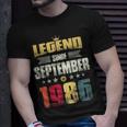 Legende Seit 1986 T-Shirt zum 33. Geburtstag für Männer und Frauen Geschenke für Ihn