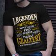 Legenden 1953 November Geburt, 70. Lustiges Geburtstag T-Shirt Geschenke für Ihn