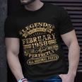 Legenden 1958 Geburtstag T-Shirt, 65 Jahre Mann Jubiläum Geschenke für Ihn