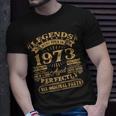 Legenden Wurden Im 1973 Jahrgang Geschenk 50 Geburtstag Mann T-Shirt Geschenke für Ihn