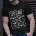 Legenden Wurden Im Januar 2003 Geschenk 20 Geburtstag Mann V7 T-Shirt Geschenke für Ihn