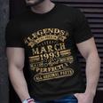 Legenden Wurden Im März 1993 Geschenk 30 Geburtstag Mann V7 T-Shirt Geschenke für Ihn