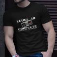 Level 18 Complete 2004 18 Years Old Gamer 18Th Birthday T-shirt Gifts for Him