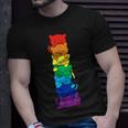 Lgbt Funny Cats Pile Gay Lesbian Pride Cat Lover Transgender Unisex T-Shirt Gifts for Him