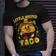 Little Mister Taco Cinco De Mayo Kid Toddler Boy Tacos Unisex T-Shirt Gifts for Him