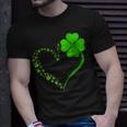 I Love You Hand Sign Language Heart Shamrock St Patricks Day T-Shirt Gifts for Him