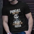Lustiges Panda T-Shirt: Pandas sind süß - Ich bin ein Panda - Schwarz Geschenke für Ihn