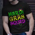 Mardi Gras Squad Party Costume Outfit Mardi Gras V2 T-Shirt Gifts for Him