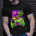 Mardi Gras Video Gamer I Paused My Game For Mardi Gras T-Shirt Gifts for Him