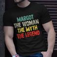 Margot The Woman The Myth The Legend Geschenk Für Margot T-Shirt Geschenke für Ihn