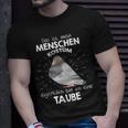 Mein Menschen Kostüm Bin Ich Eine Taube Halloween Outfit T-Shirt Geschenke für Ihn