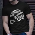 Mens Football Dad Helmet For Men Proud Fathers Day College Season V2 Unisex T-Shirt Gifts for Him