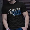 Mens Soccer Dad Life For Fathers Day Birthday Gift For Men Funny Unisex T-Shirt Gifts for Him
