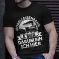 Modelleisenbahn Eisenbahn Modellbau T-Shirt Geschenke für Ihn