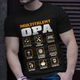 Multitalent Opa T-Shirt mit lustigen Icons, Shirt für Großväter Geschenke für Ihn