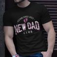 New Dad Club Established 2023 Girl Father Pink Gender Color Gift For Mens Unisex T-Shirt Gifts for Him