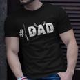 Number One Best Hunting Dad Deer Hunter Fathers Day Gift Gift For Mens Unisex T-Shirt Gifts for Him