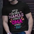 Nur Die Besten Mamas Weren Zur Oma Befördert 2021 T-Shirt Geschenke für Ihn