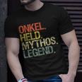 Onkel Held Mythos Legende T-Shirt Geschenke für Ihn