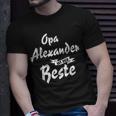 Opa Alexander Ist Der Beste Geschenk T-Shirt Geschenke für Ihn