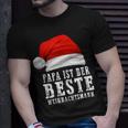 Papa Claus Merry Christmas Santa Mütze T-Shirt Geschenke für Ihn