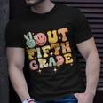 Peace Out Fifth 5Th Grade Class Of 2023 Goodbye 5Th Grade Unisex T-Shirt Gifts for Him